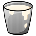bucket milk icon